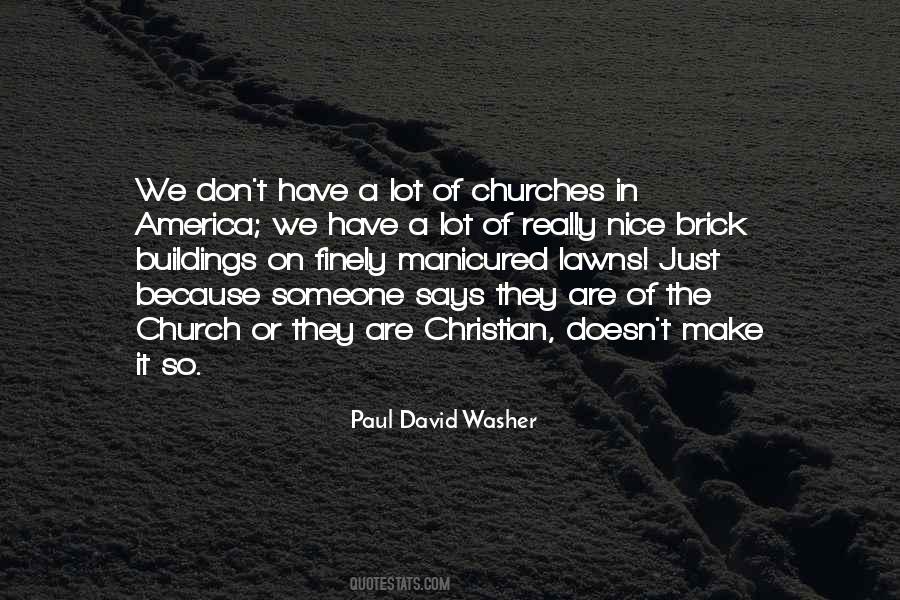 Quotes About Church Buildings #363067