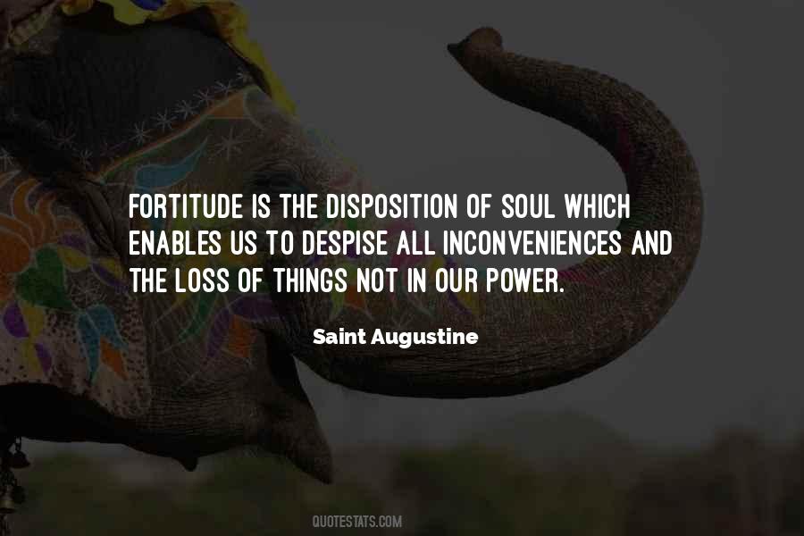 Quotes About Fortitude #1052497