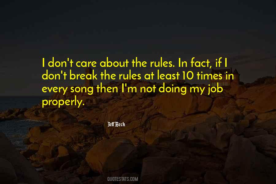 Quotes About Rules #1815329