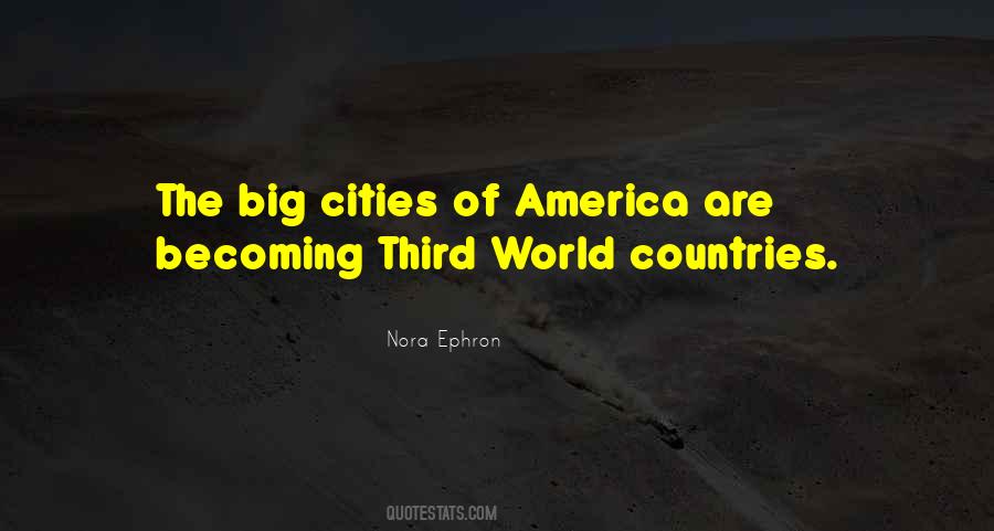 Quotes About Big Cities #1343443