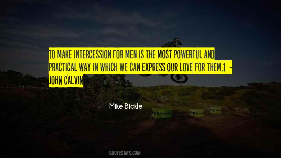 Quotes About Intercession #1487150