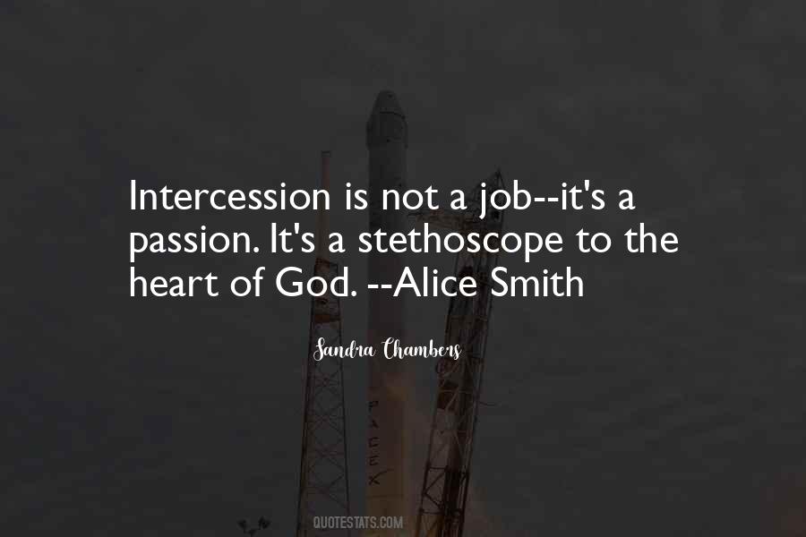 Quotes About Intercession #463403