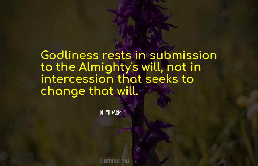 Quotes About Intercession #55892