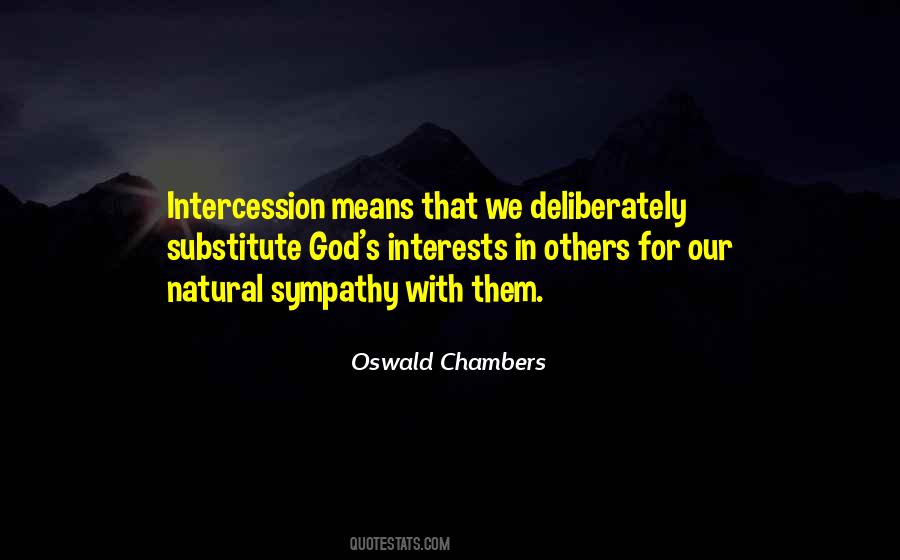 Quotes About Intercession #826278