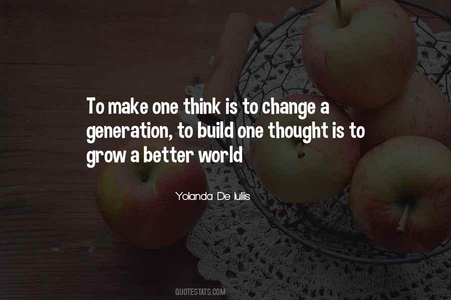 Change To Grow Quotes #850106