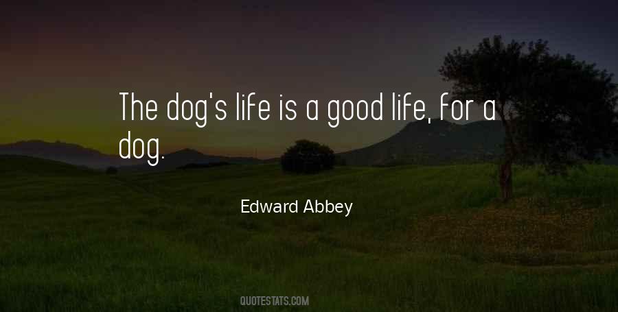Dog S Life Quotes #1014675