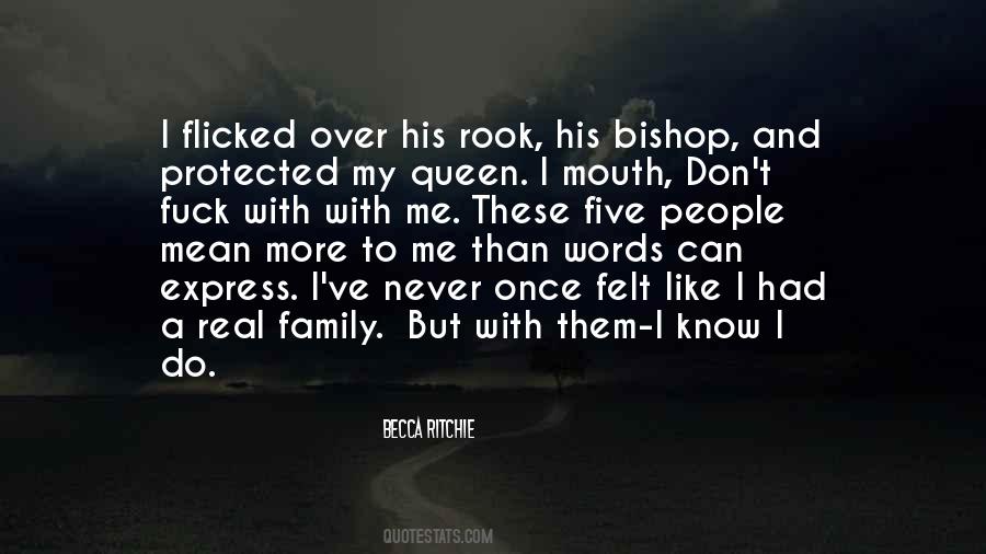 Quotes About Mean Family #108008