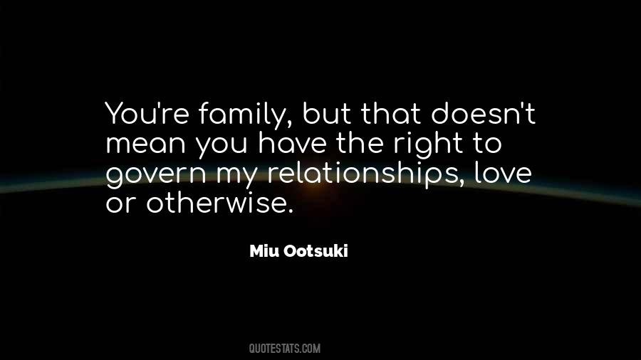 Quotes About Mean Family #388324