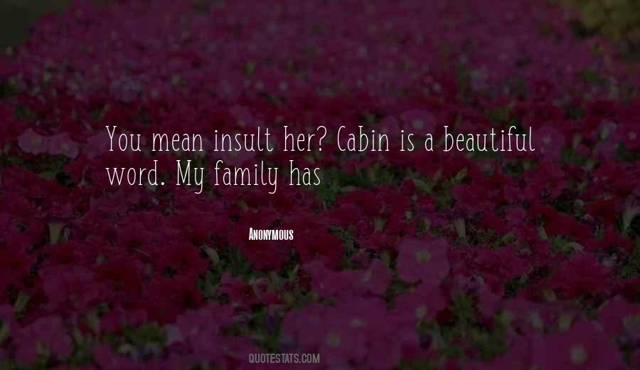 Quotes About Mean Family #813374