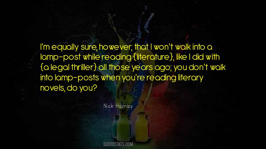 Thriller Novels Quotes #931805
