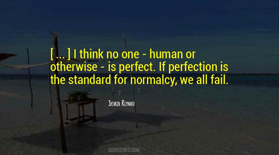 Quotes About Normalcy #1554698