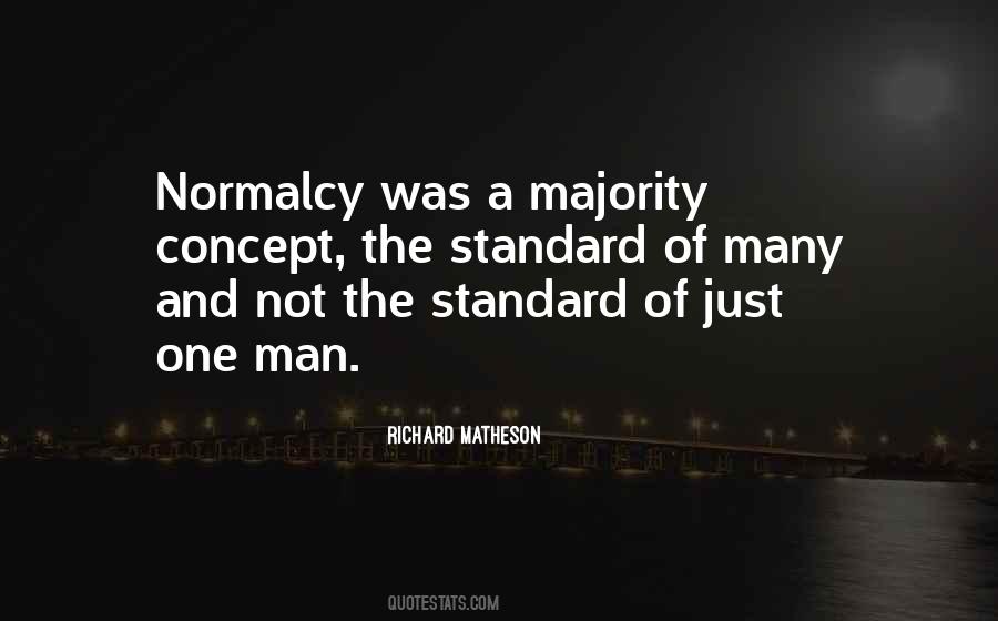 Quotes About Normalcy #1707973