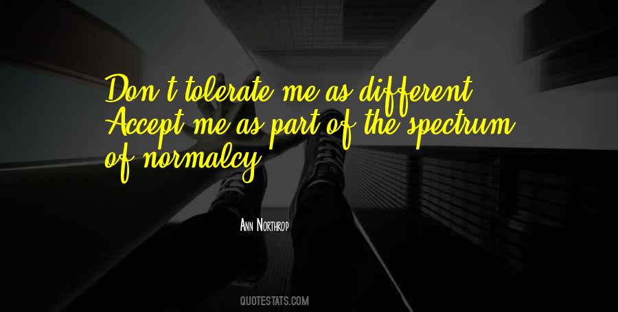 Quotes About Normalcy #1816984