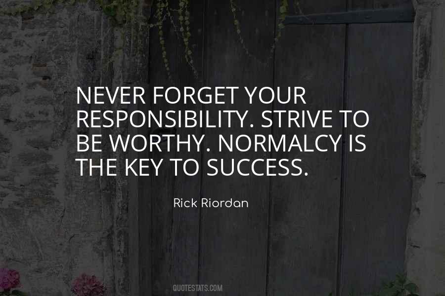 Quotes About Normalcy #716479