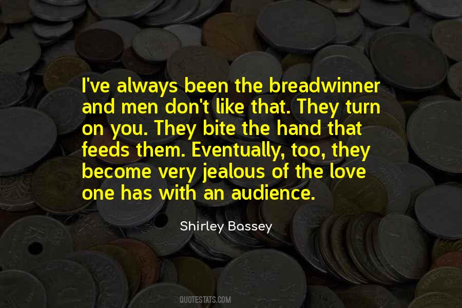 Quotes About Breadwinner #1147461