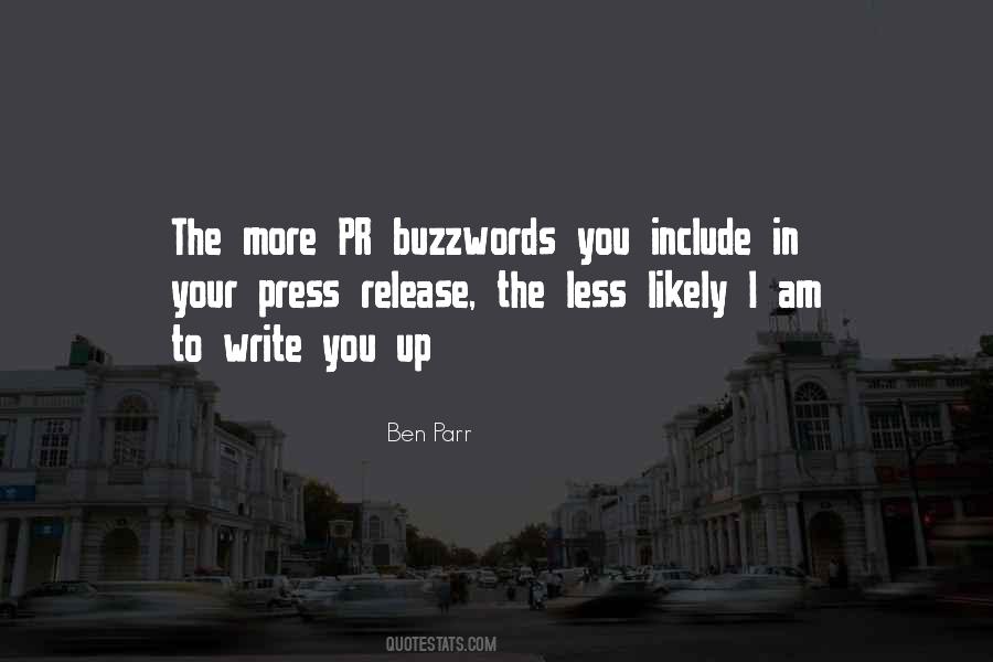 Quotes About Buzzwords #863211