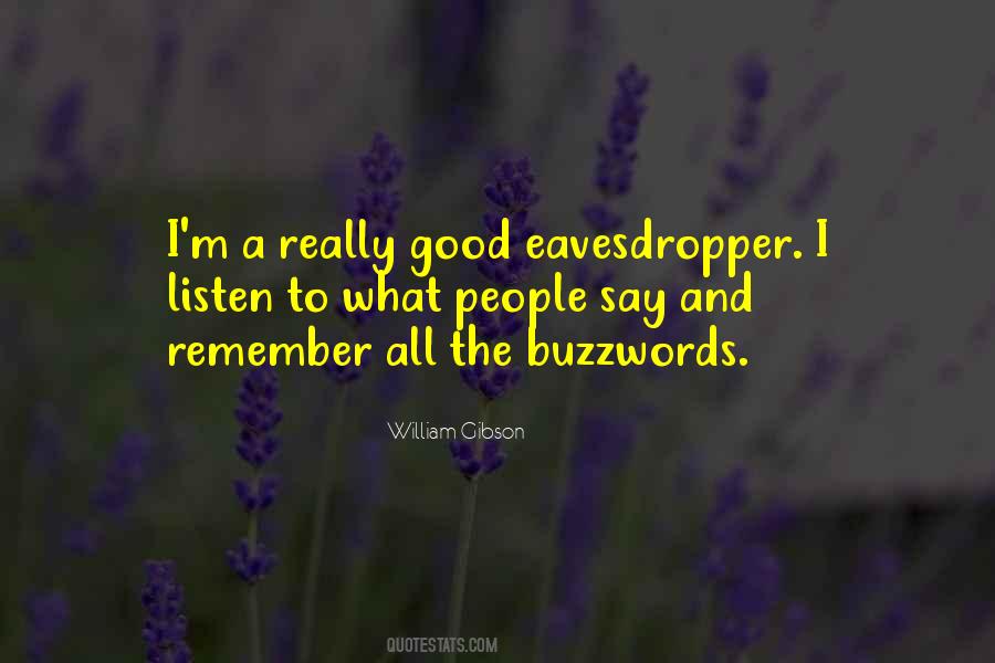 Quotes About Buzzwords #90370