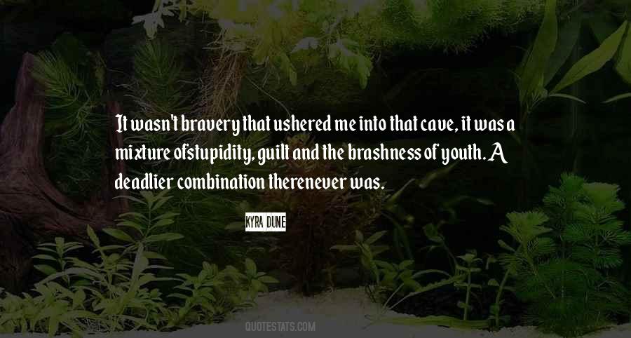 Quotes About Stupidity And Bravery #406238