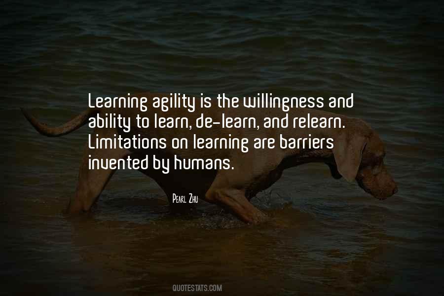 Quotes About Learning Agility #908245