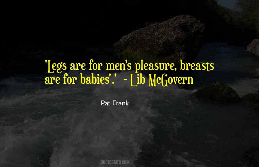 Quotes About Lib Mcgovern #541831
