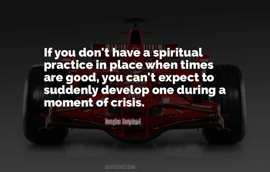 Spiritual Crisis Quotes #1127447