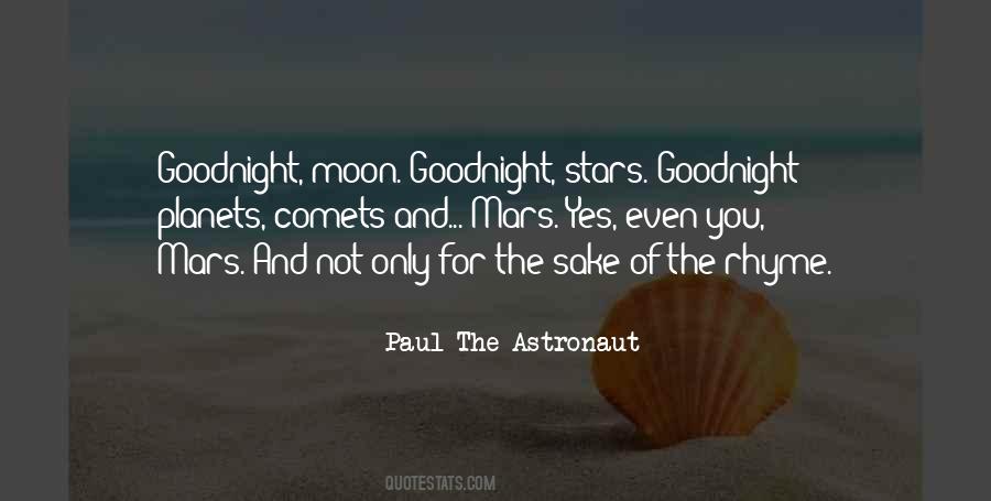 Quotes About Goodnight #1120681