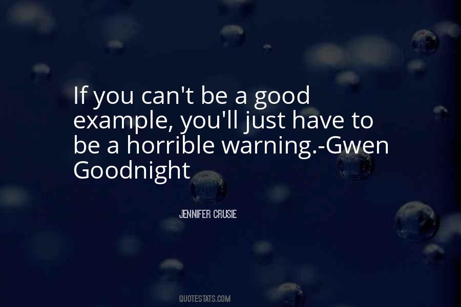 Quotes About Goodnight #299823