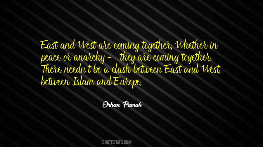 Quotes About East And West #907119