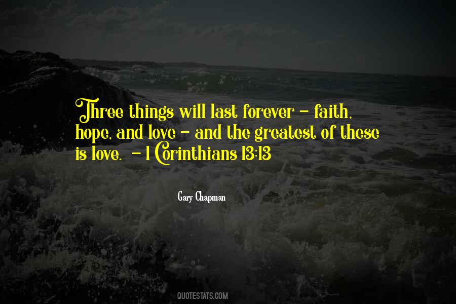 1 Corinthians 13 13 Quotes #522412