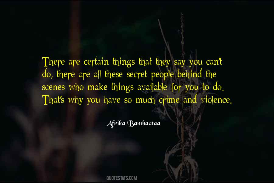 Quotes About Crime Scenes #691921