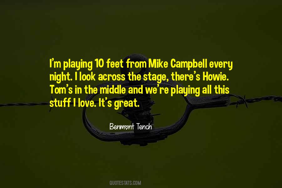 Quotes About Mike Campbell #1493246