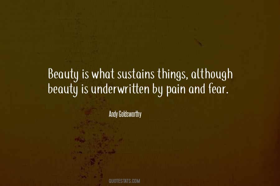 Quotes About Pain And Beauty #951404