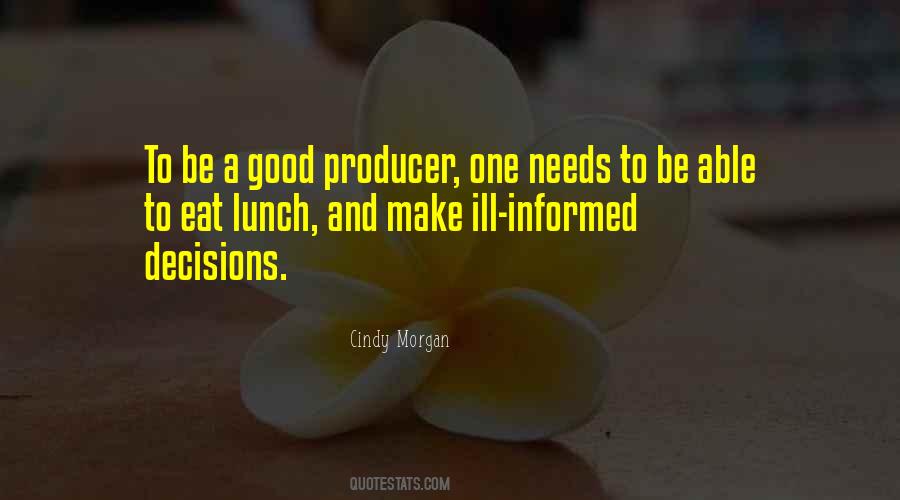 Quotes About Informed Decisions #863611