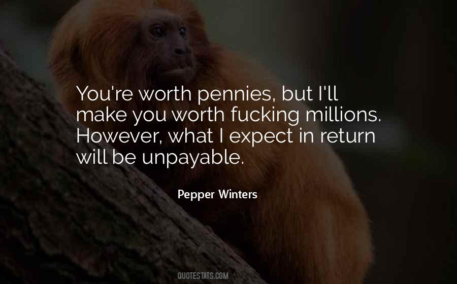 Quotes About Pennies #1106591