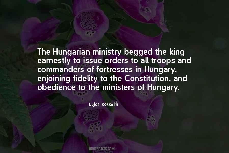 Quotes About Hungary #88200