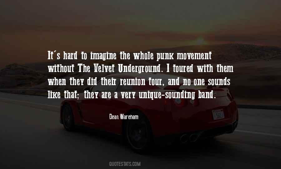 Underground Band Quotes #210236