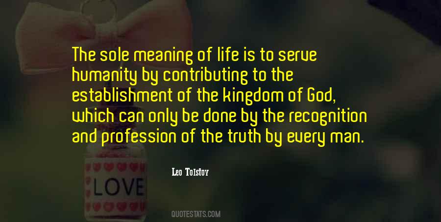 Life Is For Contributing Quotes #235735