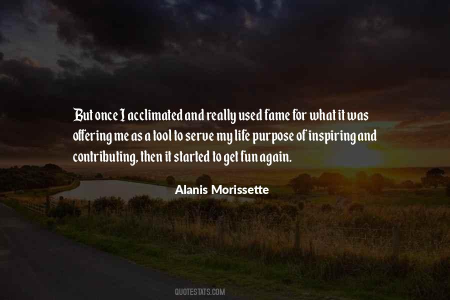 Life Is For Contributing Quotes #281656