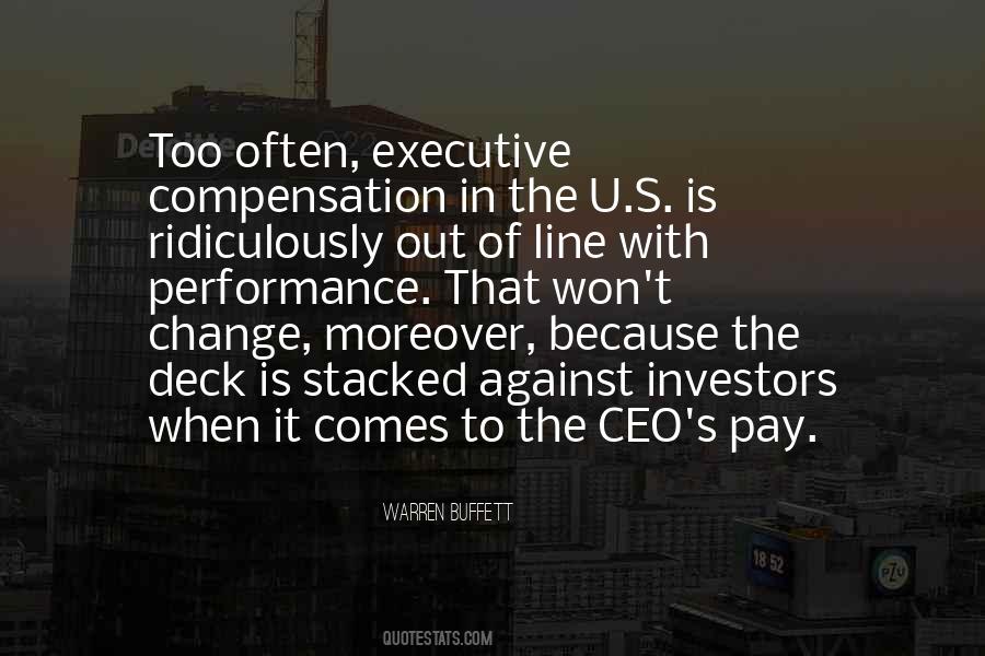 Quotes About Ceo Pay #1600774