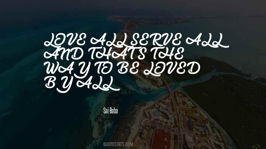 Quotes About Love By Sai Baba #1301620
