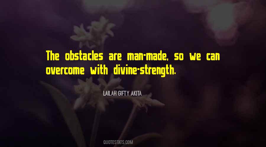 Quotes About Obstacles #1259137