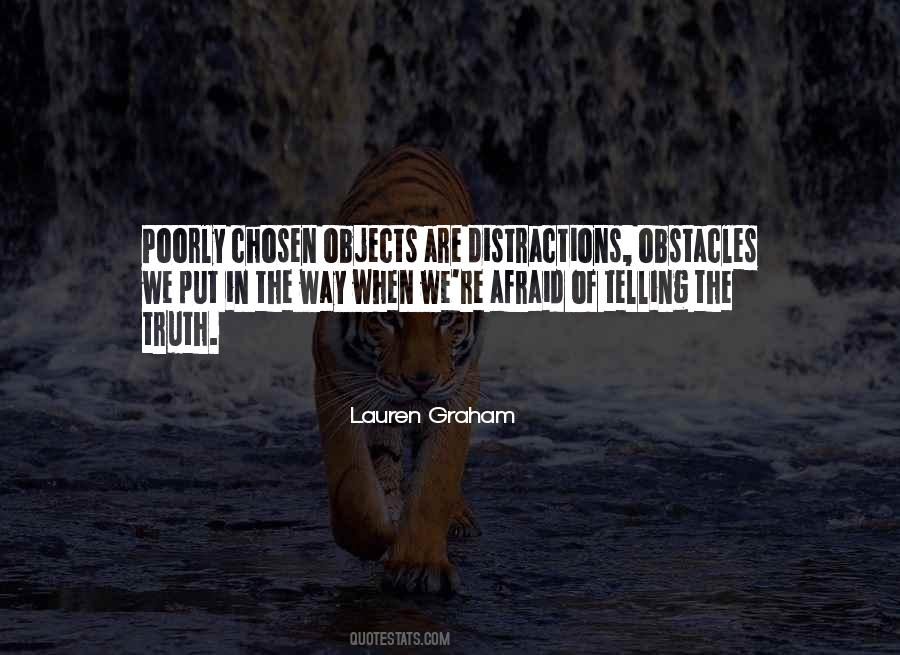 Quotes About Obstacles #1335280