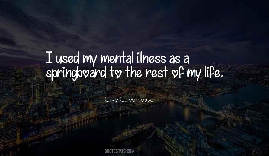 Life Mental Health Quotes #1828908