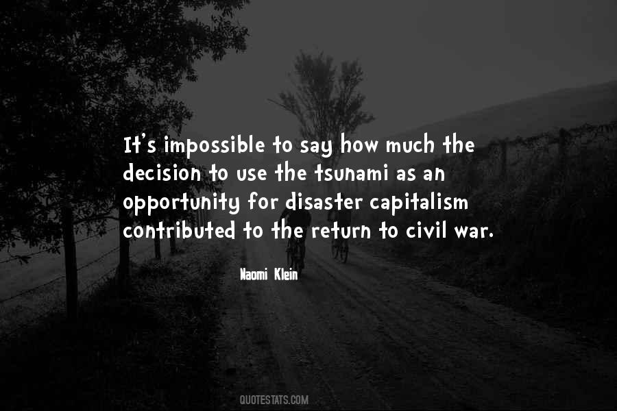 Disaster Capitalism Quotes #1378572