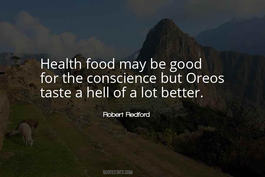 Quotes About Good Taste In Food #862001