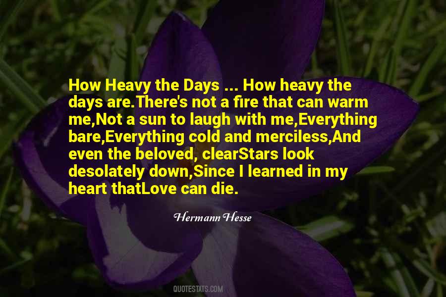 Quotes About A Heavy Heart #763194