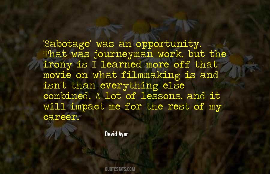 Quotes About Work And Rest #496820