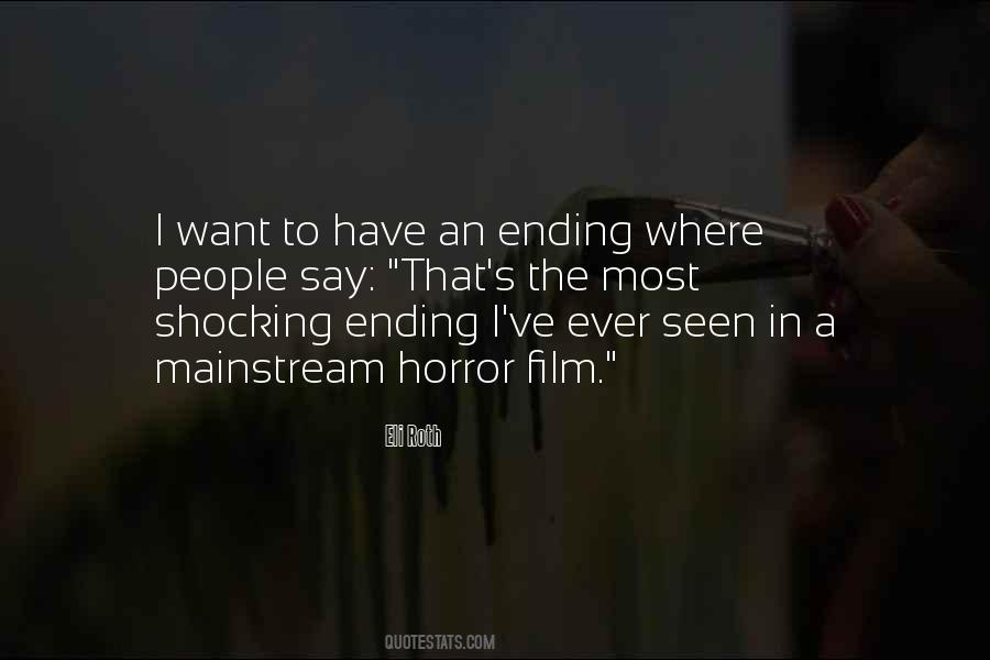Film Ending Quotes #119624