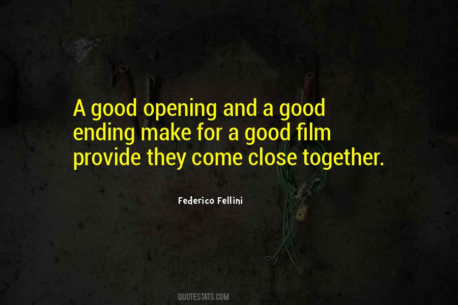 Film Ending Quotes #1658003