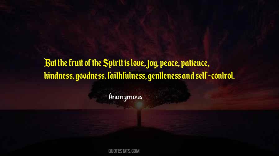 Kindness And Gentleness Quotes #1724011